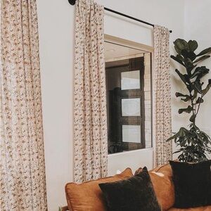 Anthropologie Amber Lewis Curtain. (Set of 2) 96”x50”